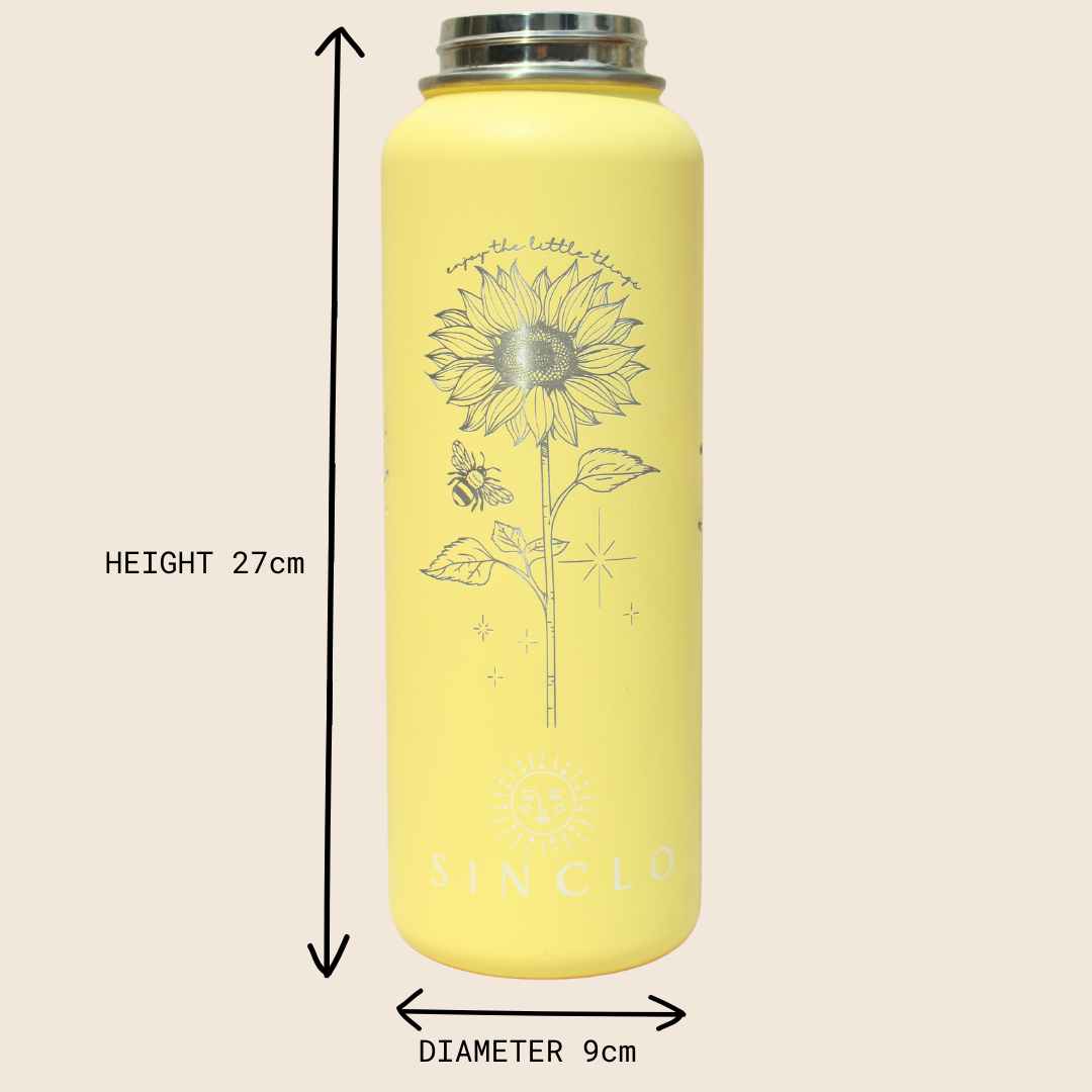 The Sammy 1.15L Water Bottle (White)