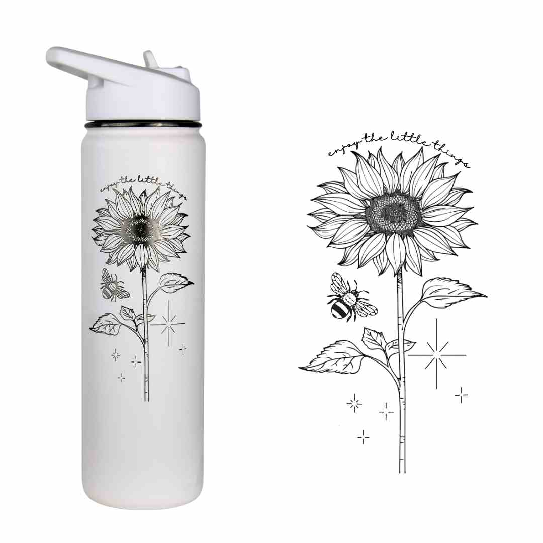 Bottle Tattoo Sleeve Engraving Add-On