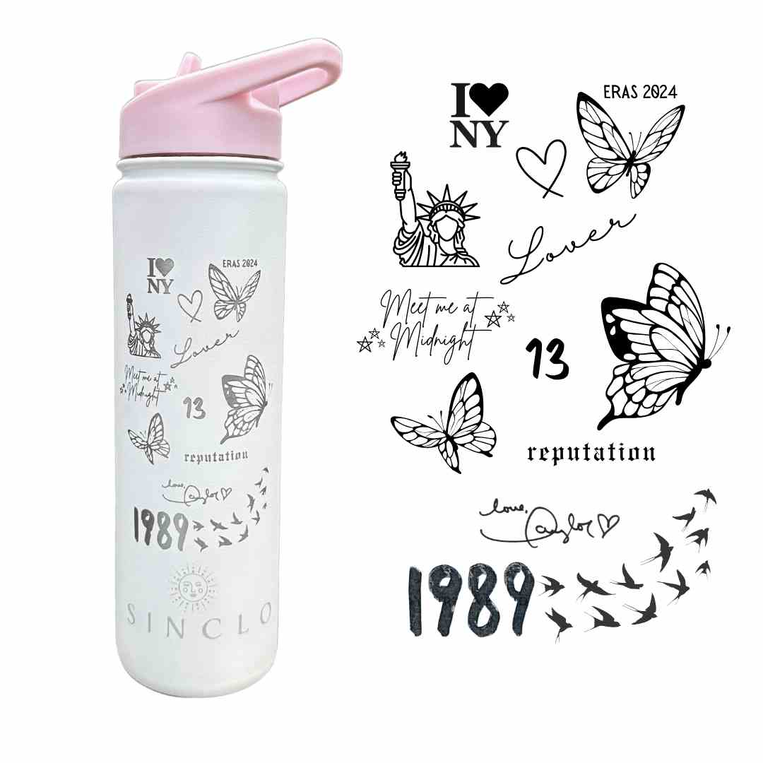 Bottle Tattoo Sleeve Engraving Add-On