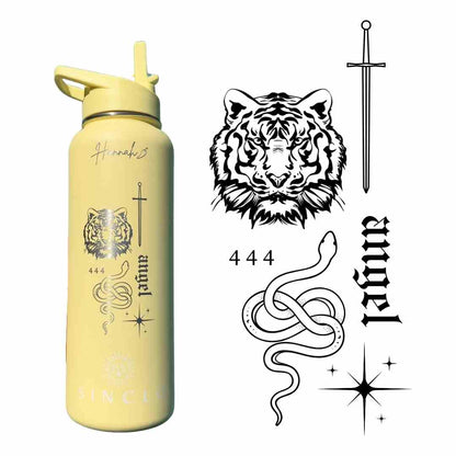 Bottle Tattoo Sleeve Engraving Add-On