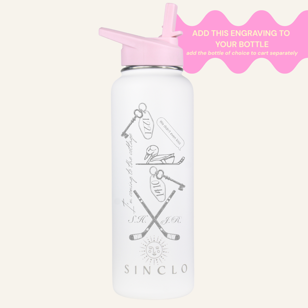 Bottle Tattoo Sleeve Engraving Add-On