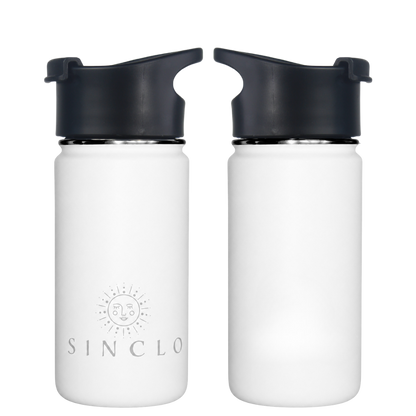 The Babi 400ml Water Bottle (White)