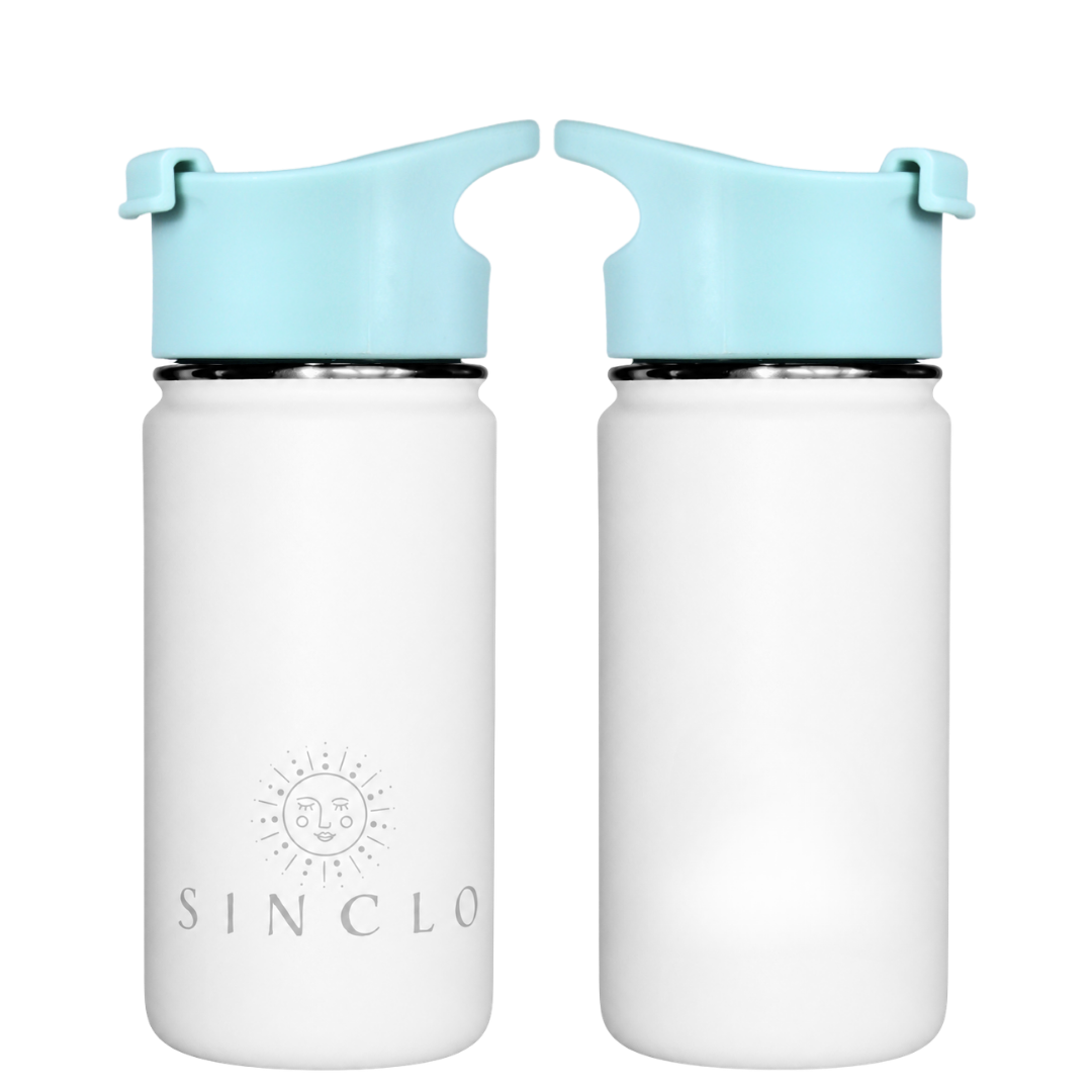 The Babi 400ml Water Bottle (White)