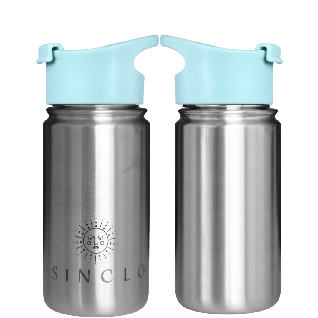 *PREORDER* The Babi 400ml Water Bottle (Chrome)