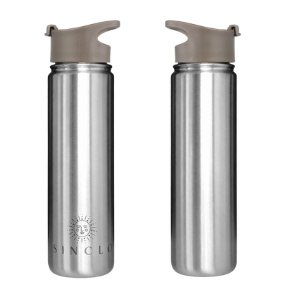 *PREORDER* The Stevie 675ml Water Bottle (Chrome)