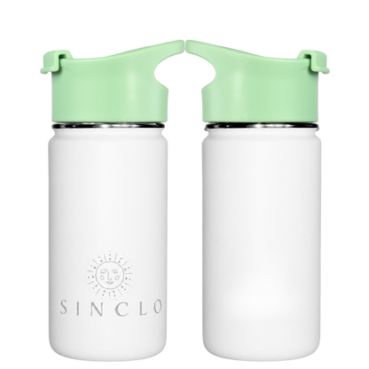 The Babi 400ml Water Bottle (White)