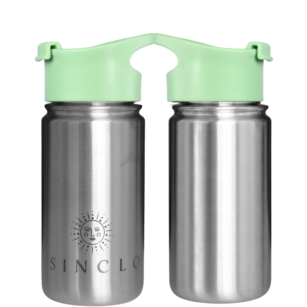 *PREORDER* The Babi 400ml Water Bottle (Chrome)