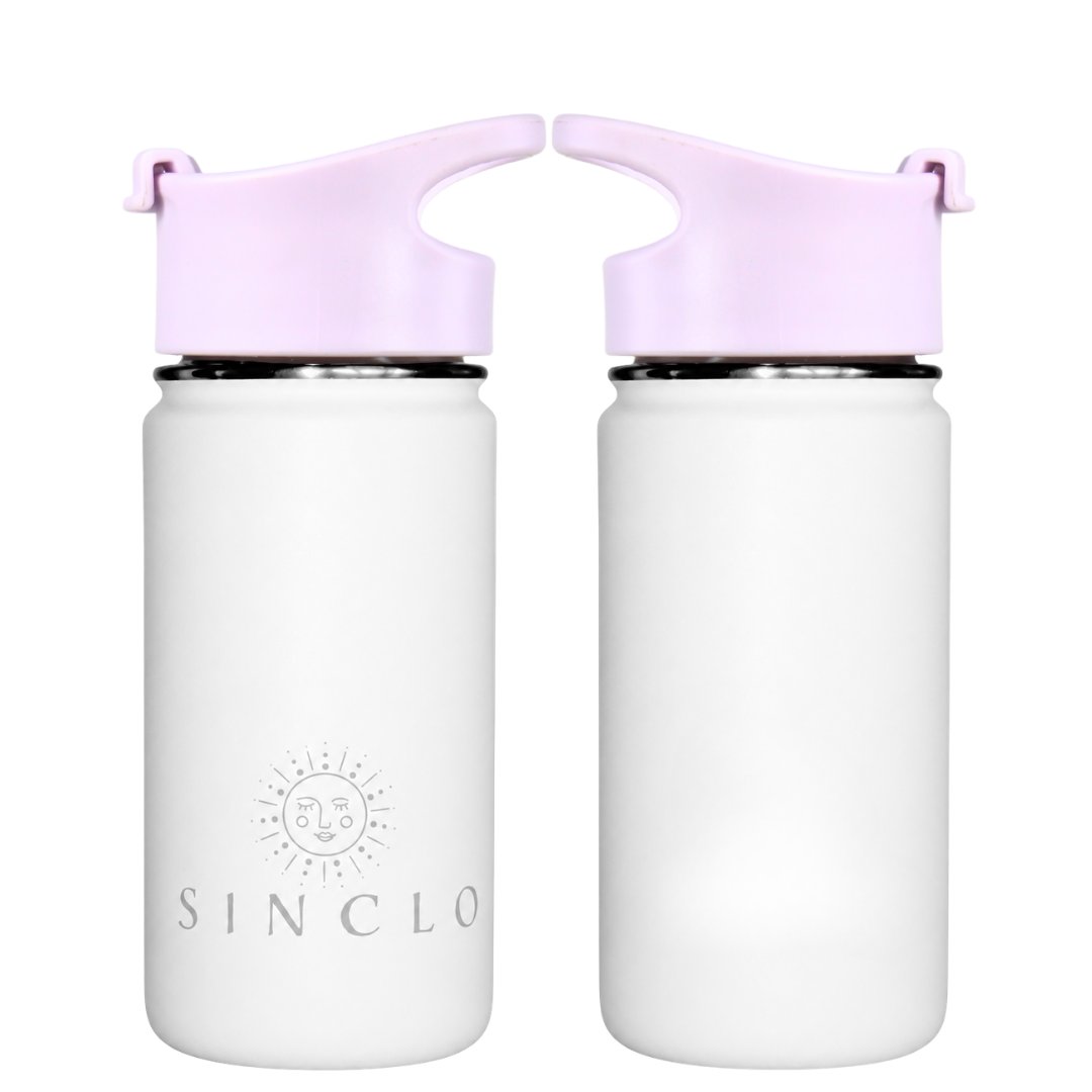 The Babi 400ml Water Bottle (White)
