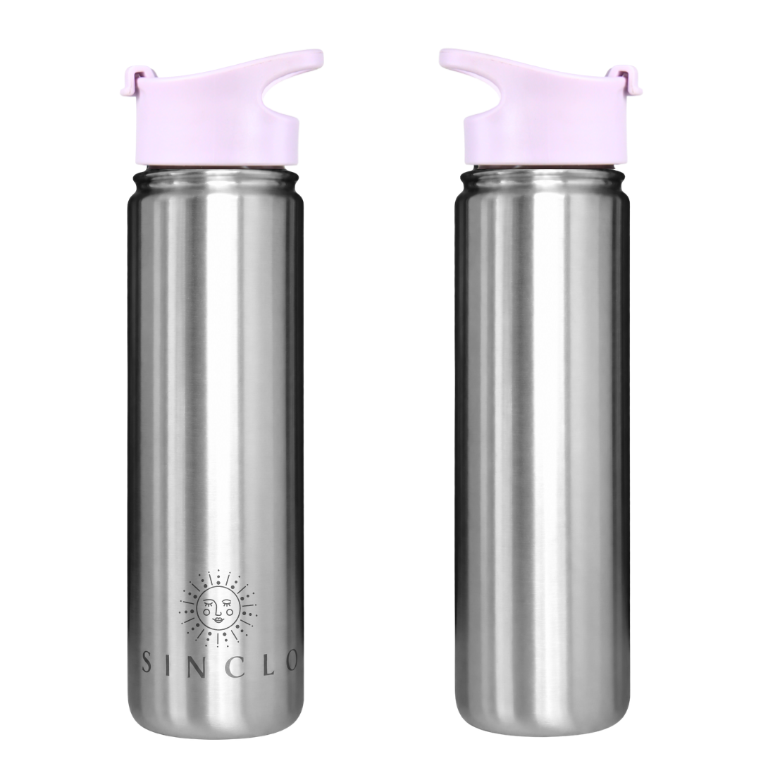 *PREORDER* The Stevie 675ml Water Bottle (Chrome)