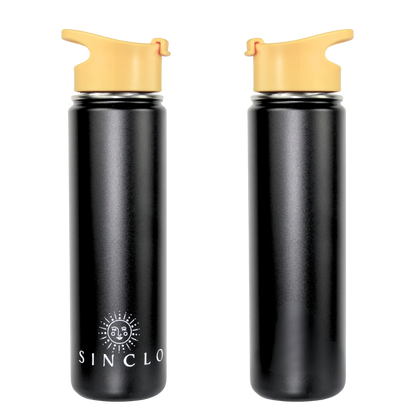 The Stevie 675ml Water Bottle (Black)