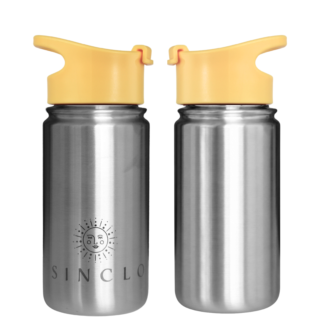 *PREORDER* The Babi 400ml Water Bottle (Chrome)