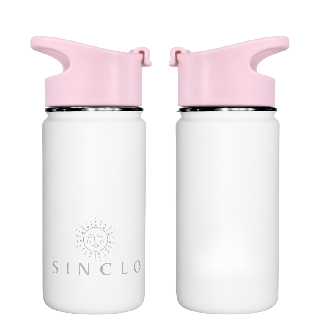 The Babi 400ml Water Bottle (White)