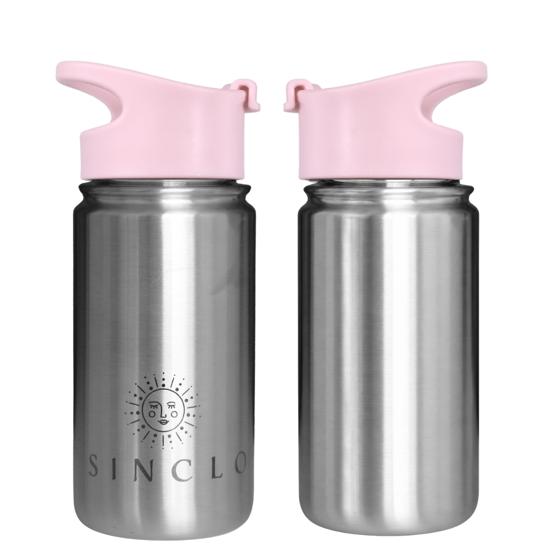 *PREORDER* The Babi 400ml Water Bottle (Chrome)