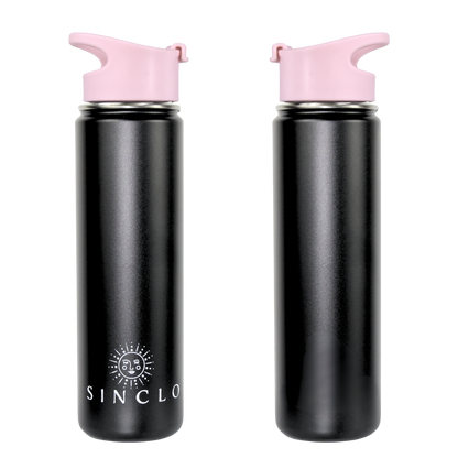 The Stevie 675ml Water Bottle (Black)