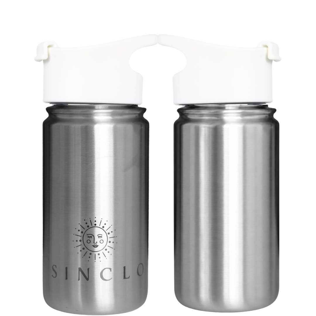 *PREORDER* The Babi 400ml Water Bottle (Chrome)