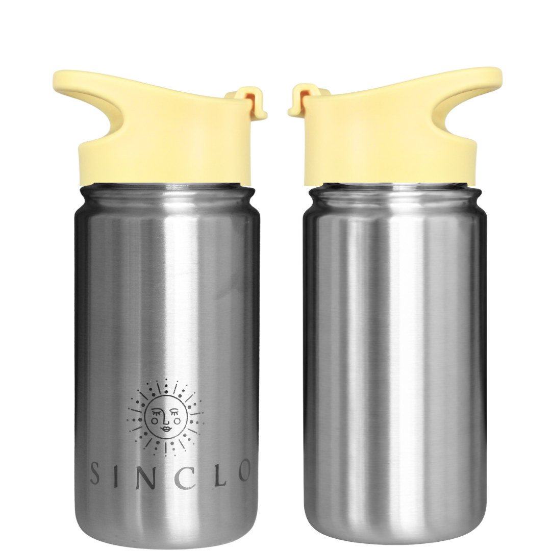 *PREORDER* The Babi 400ml Water Bottle (Chrome)
