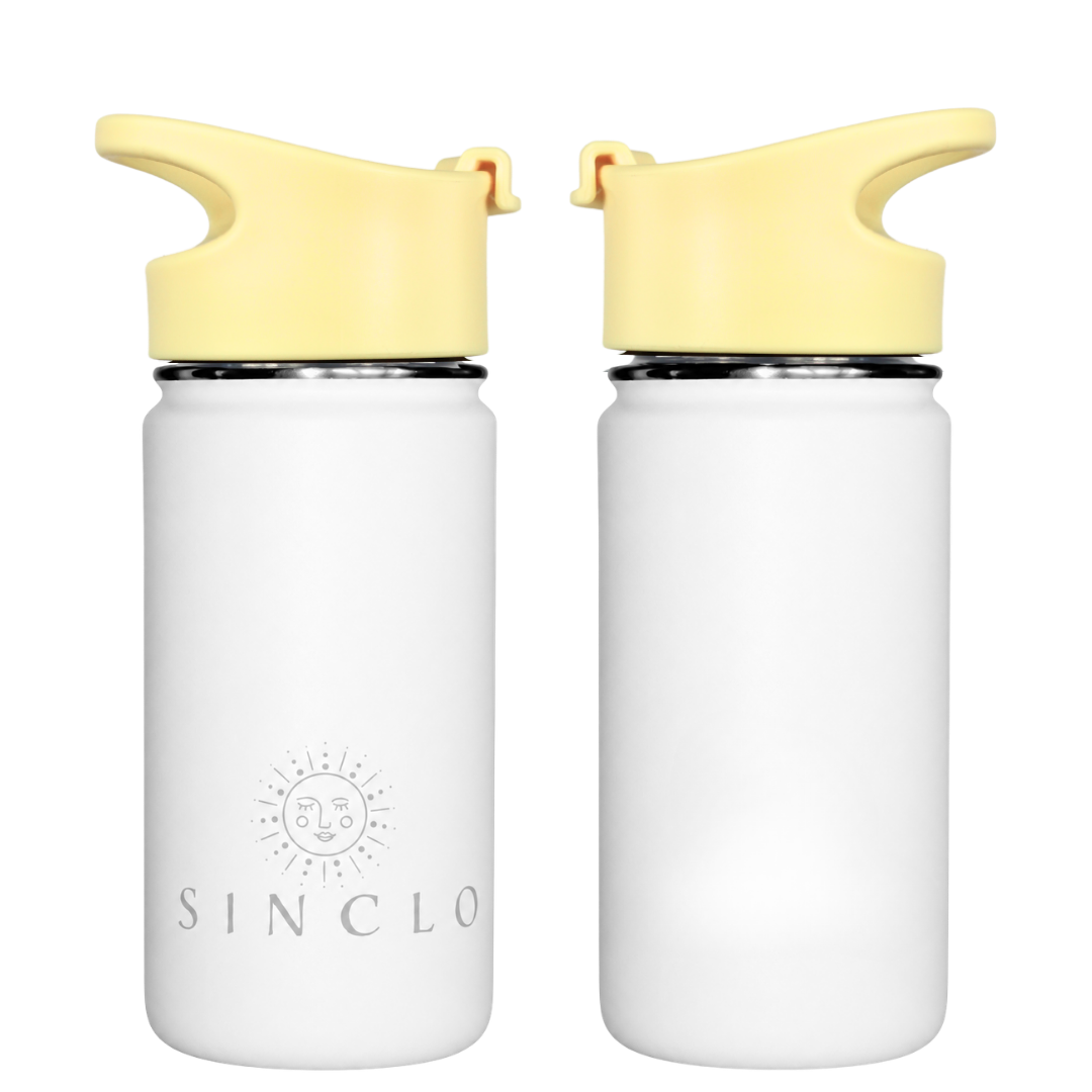 The Babi 400ml Water Bottle (White)