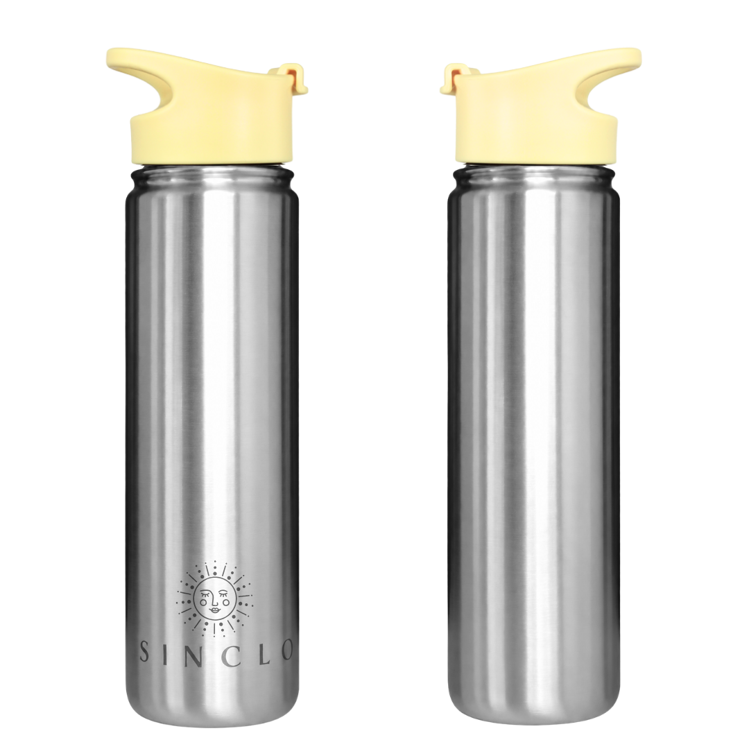 *PREORDER* The Stevie 675ml Water Bottle (Chrome)