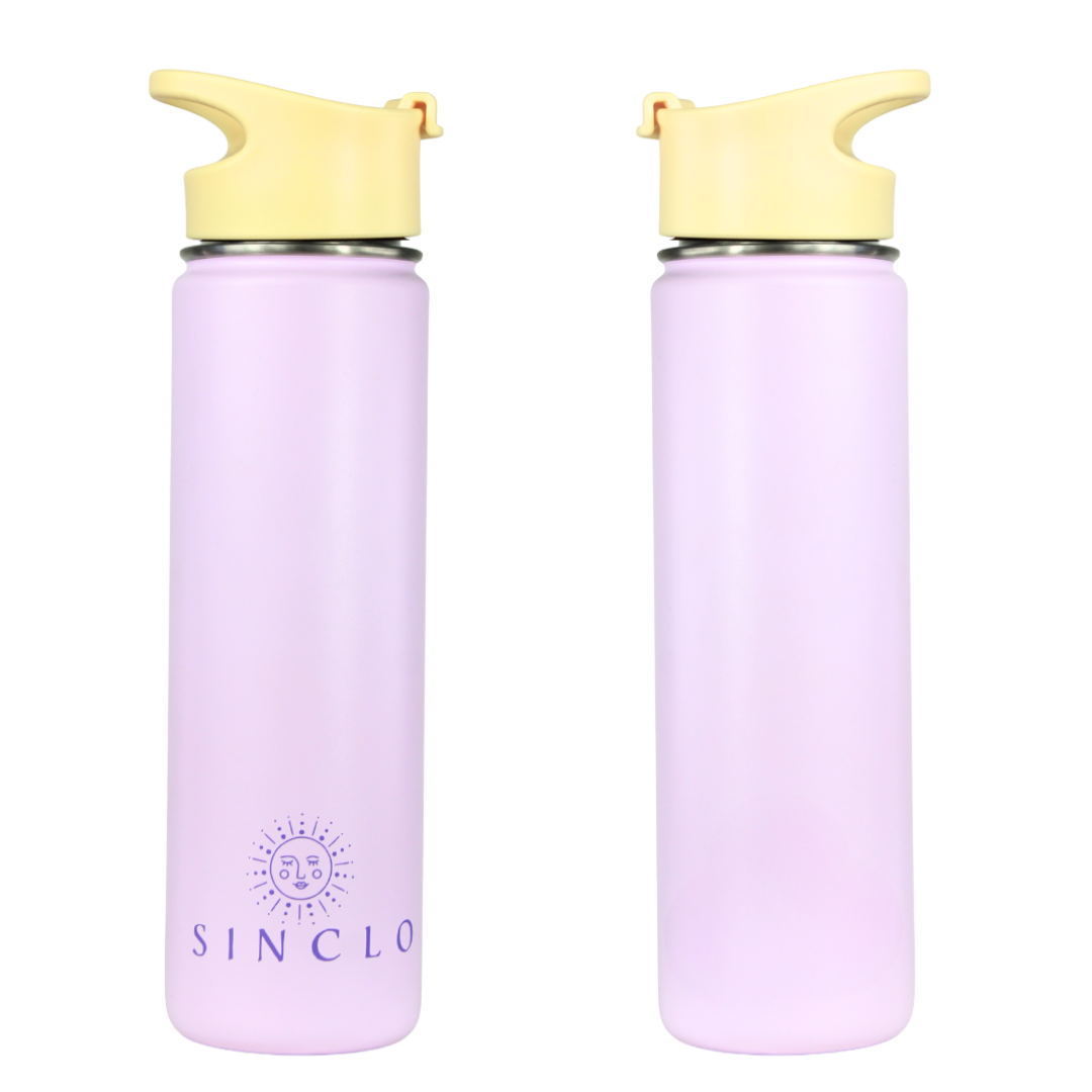 The Stevie 675ml Water Bottle (Lilac)