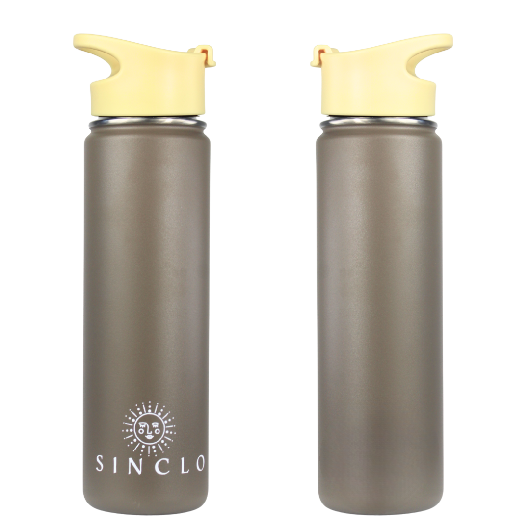 The Stevie 675ml Water Bottle (Brown)