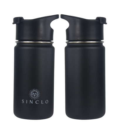 The Babi 400ml Water Bottle (Black)