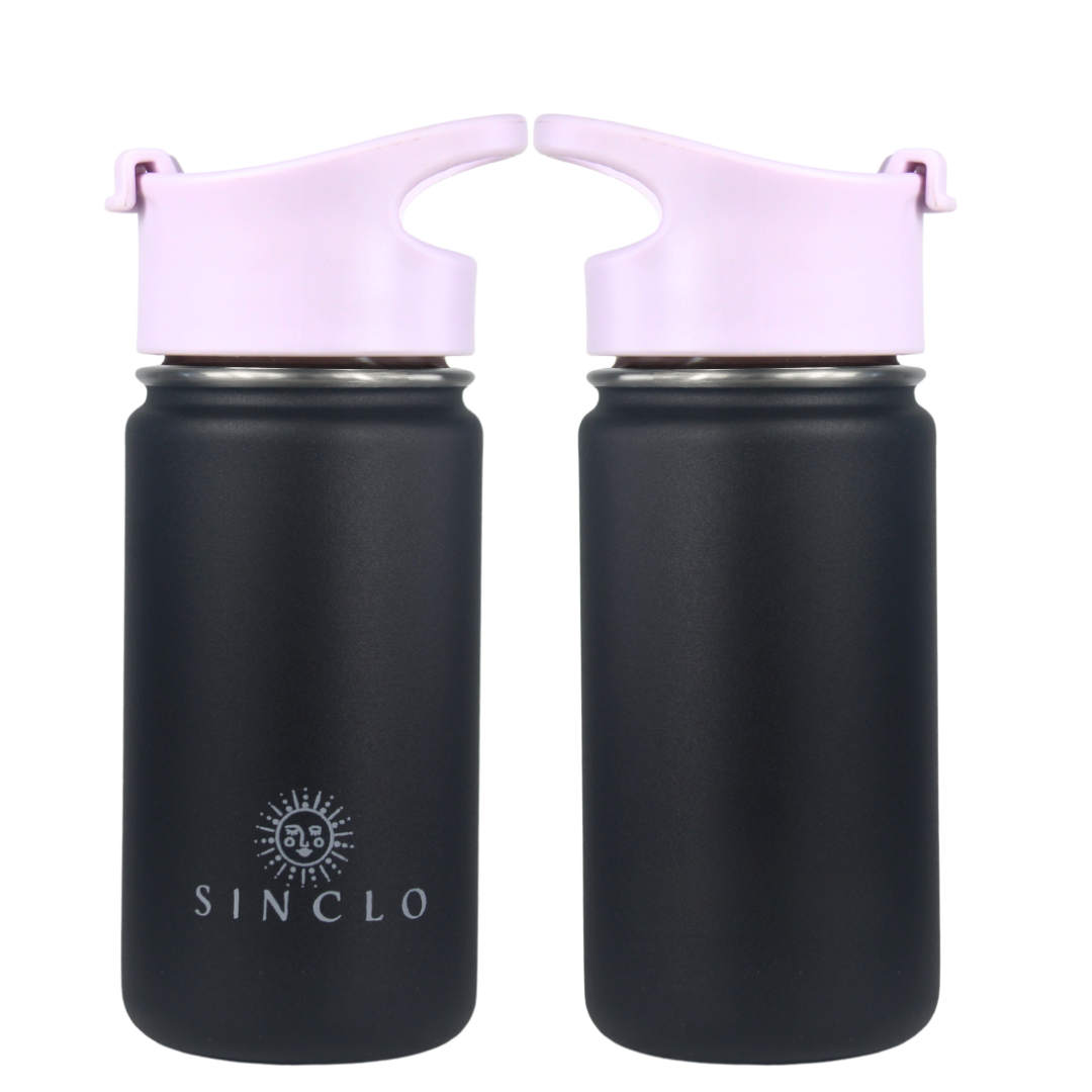 The Babi 400ml Water Bottle (Black)
