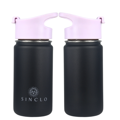 The Babi 400ml Water Bottle (Black)