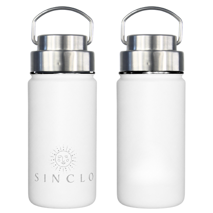 The Babi 400ml Water Bottle (White)