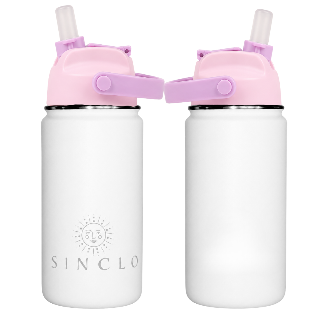 The Babi 400ml Water Bottle (White)