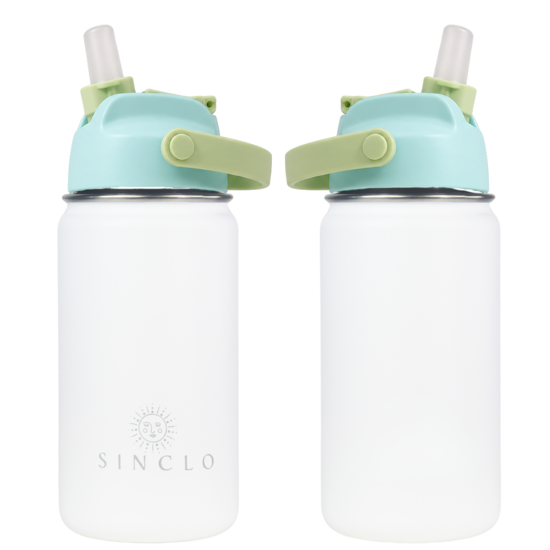 The Babi 400ml Water Bottle (White)