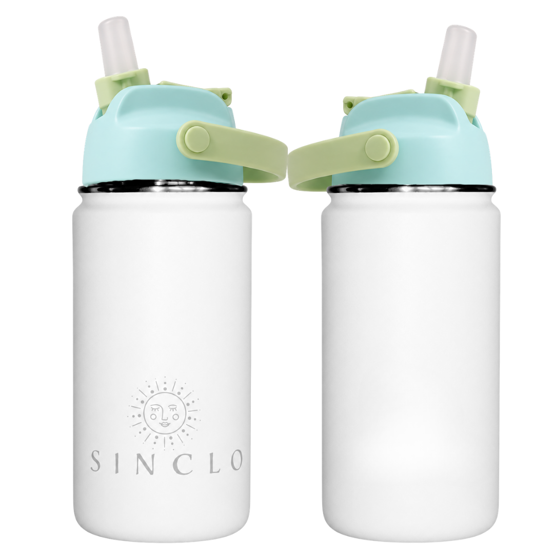 The Babi 400ml Water Bottle (White)