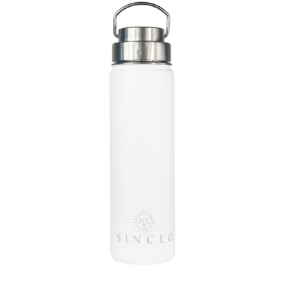 The Stevie 675ml Water Bottle (White)