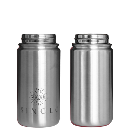 *PREORDER* The Babi 400ml Water Bottle (Chrome)
