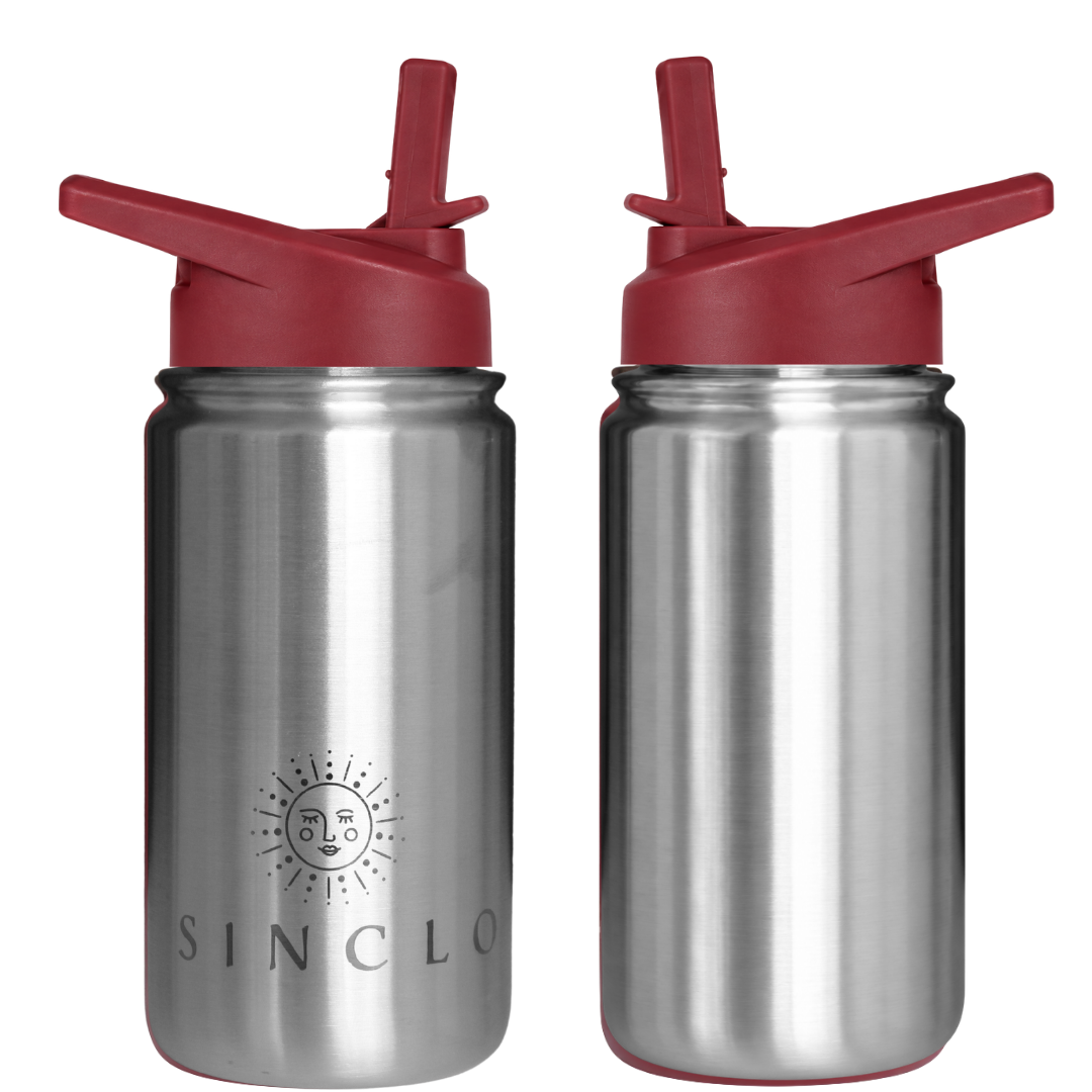 *PREORDER* The Babi 400ml Water Bottle (Chrome)