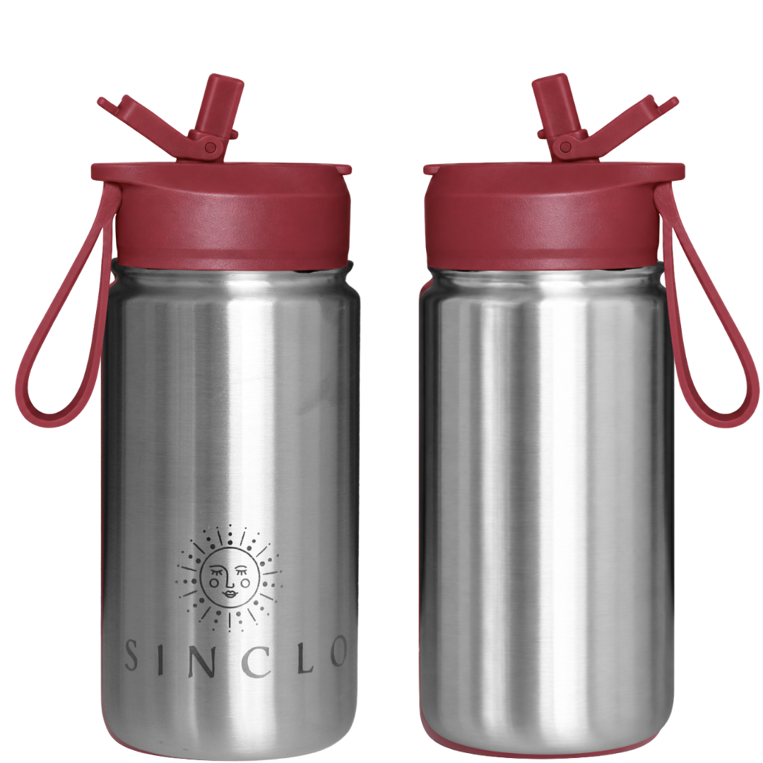 *PREORDER* The Babi 400ml Water Bottle (Chrome)