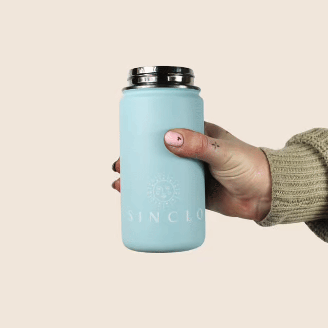 The Babi 400ml Water Bottle (Blue)