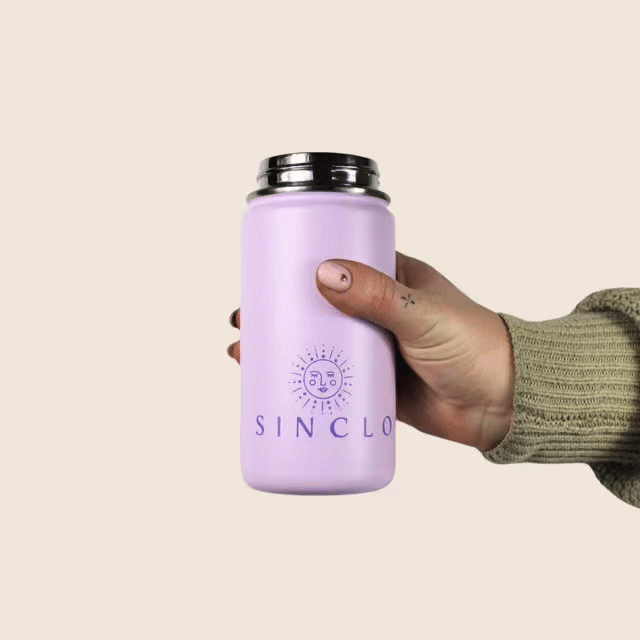The Babi 400ml Water Bottle (Lilac)
