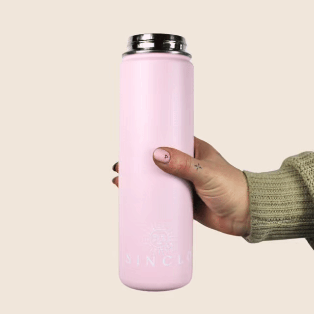 **PREORDER JUNE DISPATCH** The Stevie 675ml Water Bottle (Pink)