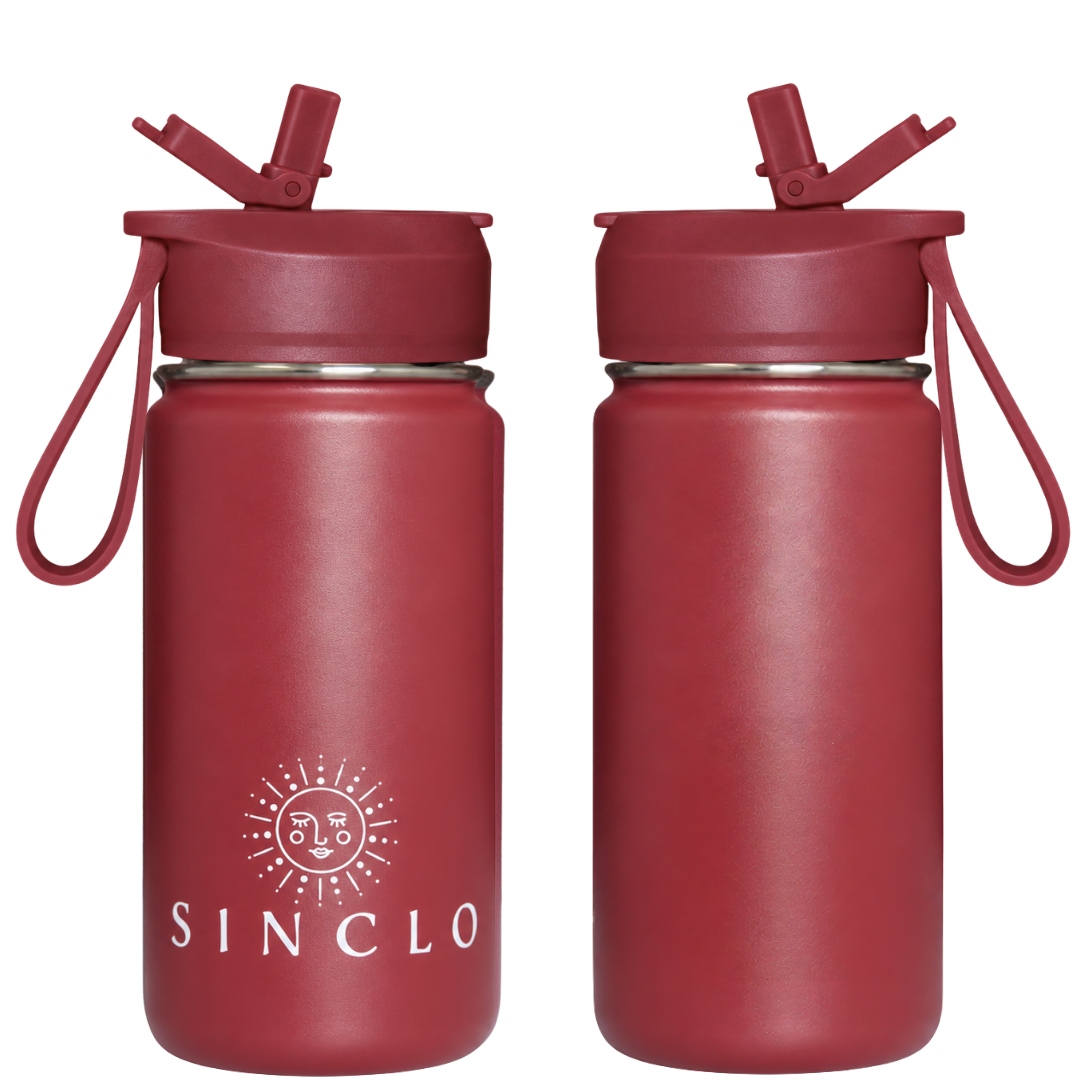*PREORDER* The Babi 400ml Water Bottle (Wine)