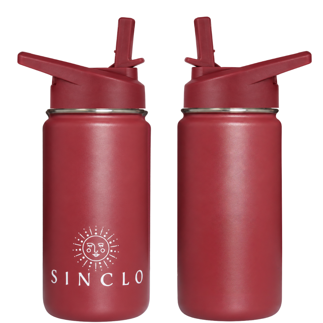 *PREORDER* The Babi 400ml Water Bottle (Wine)