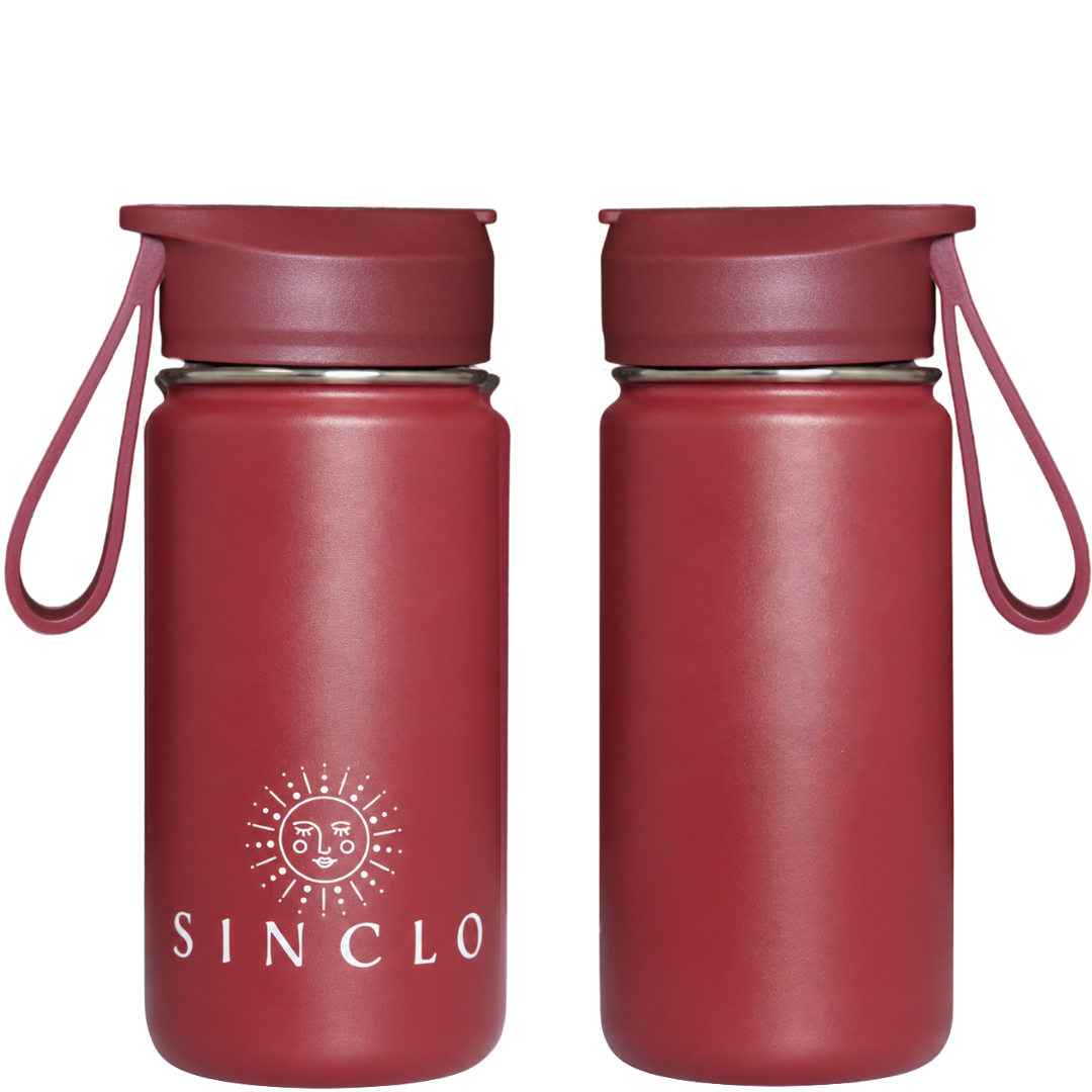 *PREORDER* The Babi 400ml Water Bottle (Wine)